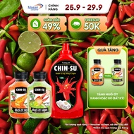 [25.9 -29.9 Voucher 18% CHO ĐƠN TỪ 199K]Combo 1 Xốt Muối Ớt Xanh + 1 Xốt Muối Ớt Đỏ + 1 Tương Ớt Chi