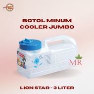 Lion Star J-3 Jumbo Cooler 3 Liter Drinking Water Bottle