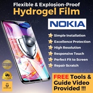 Nokia Hydrogel Screen Protector 8.3 8.1 8 7.2 7.1 7Plus 6.2 6.1 6.1Plus 6 Flexible & Explosion-Proof