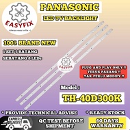 TH-40D300K PANASONIC 40 INCH LED TV BACKLIGHT ( LAMPU TV ) 40" PANASONIC LED BACKLIGHT TH 40D300K TH-40D300