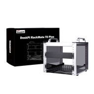 DeskPi RackMate T0-Plus Rackmount, 10-inch 4U Server Cabinet for Network, Servers, Audio and Video E
