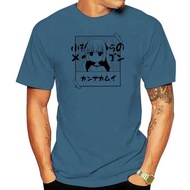 เสื้อยืดผู้ชาย Kanna Kamui Manga Style ผ้าฝ้าย แขนสั้น ทรงหลวม อบอุ่น แฟชั่นลำลอง ฤดูใบไม้ผลิ ฤดูร้อ