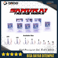 Kail Pancing Trebel Hook Merk daido samurai Ready Ukuran kecil sampai besar
