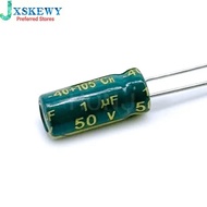 20PCS 1UF 50V 1mf 105C 5X11mm Aluminum Electrolytic Capacitor 50V1UF radial lead