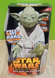 100%全新未拆 STAR WARS 星球大戰 尤達大師  yoda 可發聲 Disney 高度約30公分 毛公仔潔淨沒污漬染塵