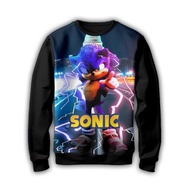 Children's Sweater Sonic Anime Game Children's Jacket S5E1 Children's Clothing Sonic_S5E1_Sw