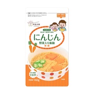 日本東銀來麵 - 無食鹽寶寶蔬菜細麵-胡蘿蔔-160g/包