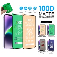 Screen Protector For Vivo Y11 Y12 Y15 Y16 Y17 Y12A Y15A A S Y100 Y19 Ceramic Privacy Matte Anti Blue