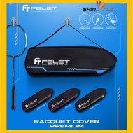 Felet Fleet Premium Racquet Cover Bag Racket Cover & FT 1.0 Fabric Bag