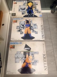 全新日版 龍珠40週年 一番賞 A B E賞 - 悟空、比達、無限