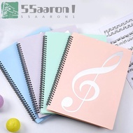 AARON1 Multi-layer Music Score Folder, 40 Pages Detachable Piano Music Score Folder, Choir Folder Fl