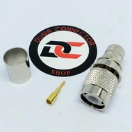 RM74... GOOD TNC MALE LMR400 CRIMPING CONNECTOR
