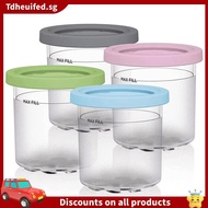 Ice Cream Pints Cup, Ice Cream Containers with Lids for Ninja Creami Pints NC301 NC300 NC299AMZ Series Ice Cream Maker