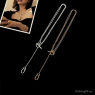 Hermes Hchi * ko Irregular Pig Nose Long Chain Necklace Sterling Silver Seiko Version