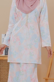 Baju Kurung Rosie I Kurung Pastel I Kurung Ironless I Baju Kurung Fesyen Terkini I Baju Raya 2023