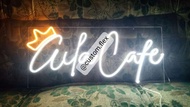 LED Custom Nama Neon Flex Lampu Kamar Aesthetic Indoor Outdoor Murah  Bisa COD