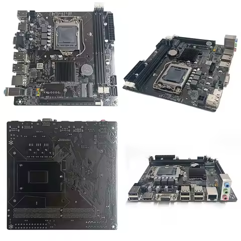 【H61M-I】 Gaming Motherboard LGA1155 M.2 NVME Supports Dual-channel DDR3 Computer Main Board for Inte