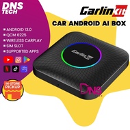 CarlinKit 8+128GB Original Android 13 AI Box Wireless CarPlay Android Auto Tbox LED Qualcomm 6225 Su