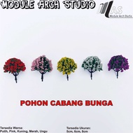 Miniature Flower Branch Tree - Flower Tree Model