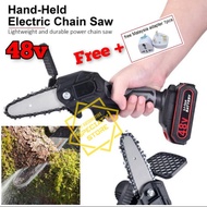 4Inch Electric Saw Cordless Handheld Chainsaw Rechargeable