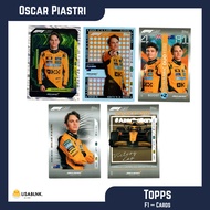 Formula 1 Cards [F1 — Topps] Oscar Piastri