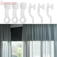 Smooth Operation Guaranteed 50pcspack White Curtain Hooks for Curtain Track Rail