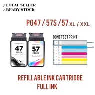 Compatible Refilled Ink 47 Black & 57 Color Ink Cartridge for E400 | 410 | 460 | 470 | E480 Office