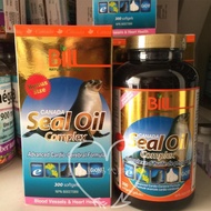 Ready Stock Canada Bill Compound Seal Oil Soft Capsules Cardiovascular Health Ginkgo Coenzyme Q10 30