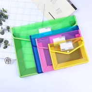 Folder Simpanan Fail A4/A5 Kalis Air Beg PVC Pengatur Fail Pejabat