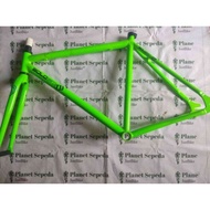 NOS Frame Fork Fixie United Soloist 71 Hijau