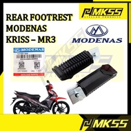 MODENAS MR3 KRISS110 KRISS  KRISS1 KRISS2 REAR FOOTREST RUBBER GETAH BELAKANG SET Accessories Automo