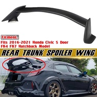 New Car Rear Spoiler Wing Lip Extension Rear Trunk Tail Wing Spoiler Lip For Honda Civic 5 Door FK4 