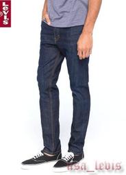 【獨賣新款28-38腰】美國LEVIS Skinny 510 深藍原色 立體皺褶 合身窄版 小直筒 牛仔褲 丹寧褲511