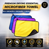 【CP CAR Detailer】Microfiber Towel for Car Wash Kain Microfiber Kain Kereta