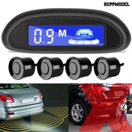 [SM]1 Set Auto Parktronic Convenient Sensitive Black Car Reverse Parking Sensor System for Vehicle