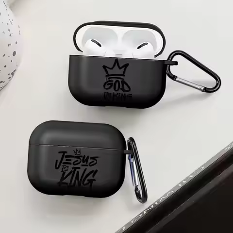 J-Jesuss Is King Case For Airpods 2 Pro 3 4 Pro3 Pro2 1 Earphone Cases Cover