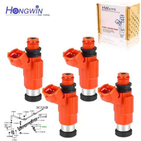 4pcs Fuel Injector Fits For Mitsubishi Lancer 1.6 Cs3 Glx Signo 1.6 1.8 Ck4 Ck5 MD319791 For Chrysle