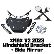 XMAX V2 Windshield Bracket + Side Mirror Motorcycle Accessories