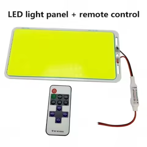 Dimmable 220X113mm LED Panel Light DC12V 70W Ultra Bright Cob Source Module COB Chip Panel Light for