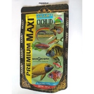 Akari premium maxi cichlid tropical fish pellets 1 mm 100 gr siklit fish pellets
