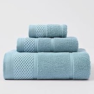 Namzi 3pcs Bathroom Hand Towels, HomeAll Cotton Super Soft Highly Absorbent Hand Towel for Shower, P