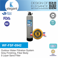 Sinor WF-FSF-0942 Fiber Water Filtration System outdoor water filter