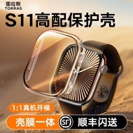 เคส Apple Watch S11 Torras Ultra3 Full Cover Tempered Glass ป้องกันรอยขีดข่วนแบบใส เคสป้องกันแบบเรีย