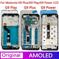 Ban đầu cho Motorola Moto G9 chơi XT2083-1 LCD Bộ lắp ráp Bộ số hóa cảm ứng cho Moto G9 cộng với XT2