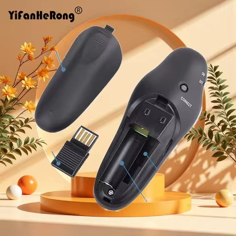 Wireless Presenter PPT Page Turner USB Pointer Clicker Presenter USB Receiver Remote Control For Pro