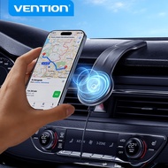 Vention 15W Magnetic Car Phone Holder  Wireless Charging With Universal Compatibility for iPhone 12 