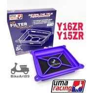 Yamaha Air Filter Y15ZR Y16ZR UMA Racing Original Racing Part Y15 Y16 Ysuku Accessories Motor Pelapis Udara Engine Parts