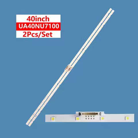 LED strip for samsung UA40NU7100 2pcs/set AOT_40_NU7100F 23LED 6V2W 435*8.4 backlight strip for 40 i
