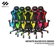 INFINITE Racer Eco Series SY-8003 Gaming Chair 2D Armrest/60mm Caster/Plastic Base/PU Leather/120kg