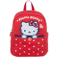 41+Bentong @ gift41 Hello Kitty-I Love Katie Series Backpack-Children Backpack (Red) -KT01L01RD